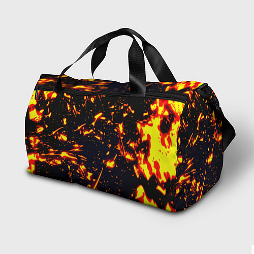 Спортивная сумка Cs go огненные стиль / 3D-принт – фото 2