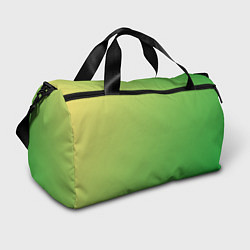 Спортивная сумка Градиент - зеленый лайм