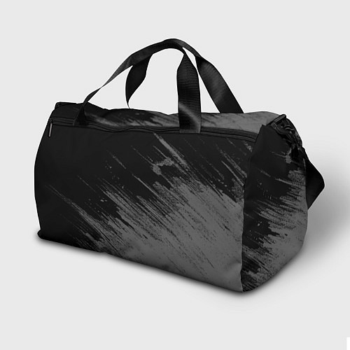 Спортивная сумка Балудрс гейт лого - черно-белый / 3D-принт – фото 2