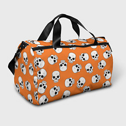 Спортивная сумка Черепки для хэллоуина