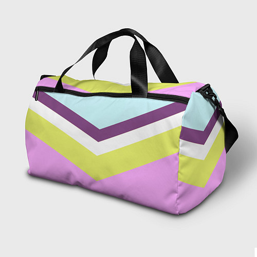 Спортивная сумка Спортивный цвет семидесятых / 3D-принт – фото 2