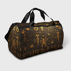 Спортивная сумка Арт в стиле египетских письмен