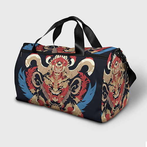 Спортивная сумка Татуировка дух дракона / 3D-принт – фото 2