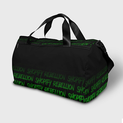 Спортивная сумка Shopify Rebellion / 3D-принт – фото 2