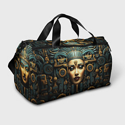 Сумки спортивные Египетские царицы, цвет: 3D-принт
