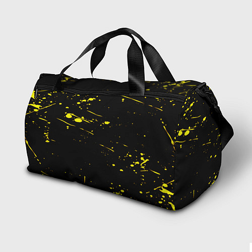 Спортивная сумка Borussia yellow splash / 3D-принт – фото 2