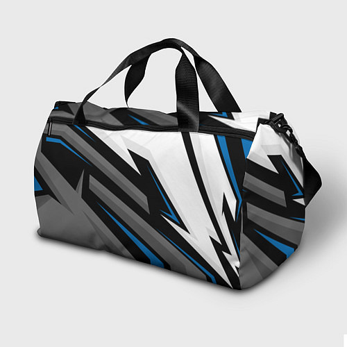 Спортивная сумка Volvo - blue sport / 3D-принт – фото 2