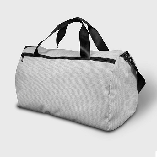 Спортивная сумка Французский бульдог чб рисунок на стене / 3D-принт – фото 2