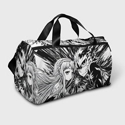 Сумки спортивные Серия анимэ безумная парочка, цвет: 3D-принт
