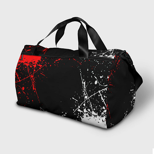 Спортивная сумка Stalker краски огненный / 3D-принт – фото 2