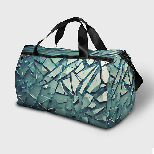 Спортивная сумка Битое стекло текстура / 3D-принт – фото 2