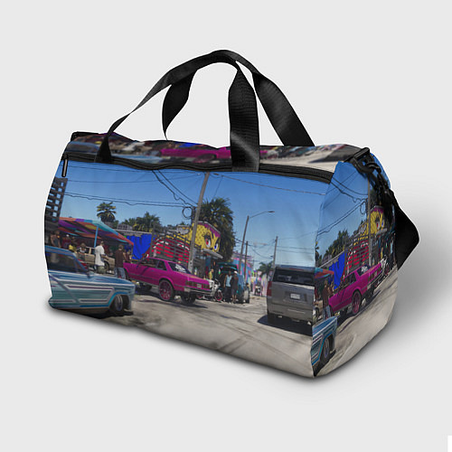 Спортивная сумка GTA 6 low ride / 3D-принт – фото 2