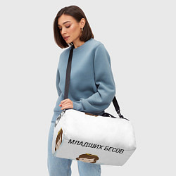 Сумки спортивные Адвокат не от бога мем, цвет: 3D-принт — фото 2