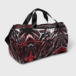 Сумки спортивные Острый металл красный, цвет: 3D-принт