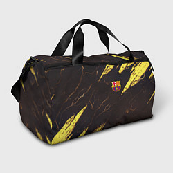 Сумки спортивные Barcelona краски текстура, цвет: 3D-принт