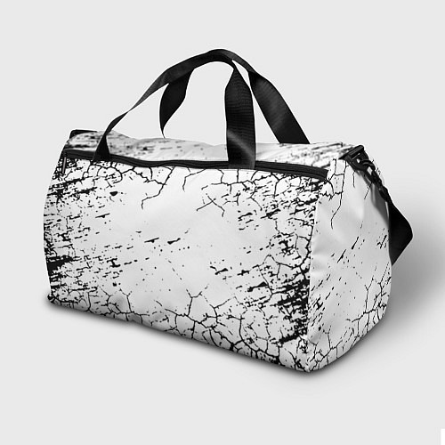 Спортивная сумка Ведьмак текстура земли / 3D-принт – фото 2