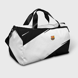 Спортивная сумка Barcelona краски чёрные спорт