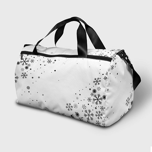 Спортивная сумка Skyrim logo winter / 3D-принт – фото 2