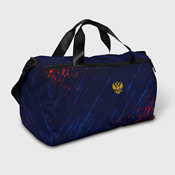 Спортивная сумка Россия краски текстура