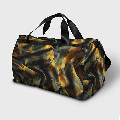 Спортивная сумка Релистичный камуфляж / 3D-принт – фото 2