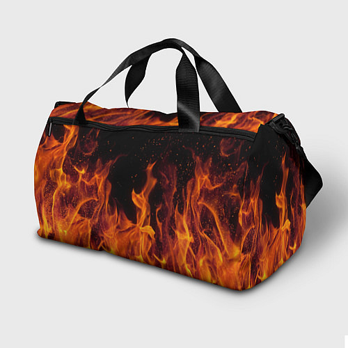 Спортивная сумка Silent hill огонь / 3D-принт – фото 2