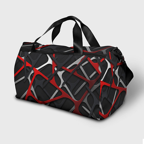 Спортивная сумка Mitsubishi - texture / 3D-принт – фото 2