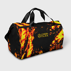 Спортивная сумка Linkin park огненный стиль