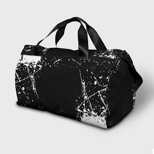 Спортивная сумка Ведьмак текстура краски / 3D-принт – фото 2
