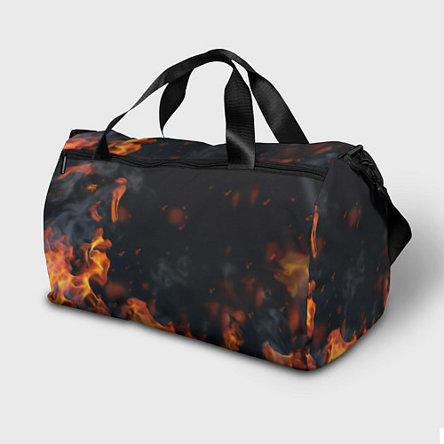 Спортивная сумка Pubg fire abstraction / 3D-принт – фото 2