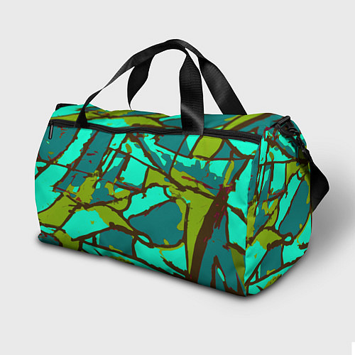 Спортивная сумка Цветная геометрия / 3D-принт – фото 2