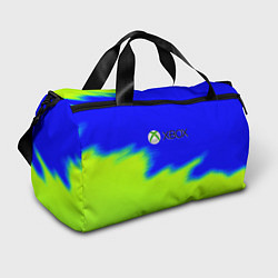 Спортивная сумка Xbox кислотный стиль текстура