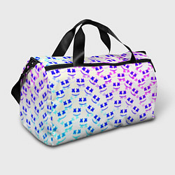 Сумки спортивные Marshmello pattern neon, цвет: 3D-принт