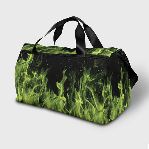Спортивная сумка Destity огненный стиль / 3D-принт – фото 2