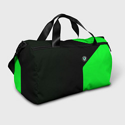 Спортивная сумка Skoda pattern sport green
