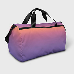Спортивная сумка Градиент закатное небо желтый фиолетовый