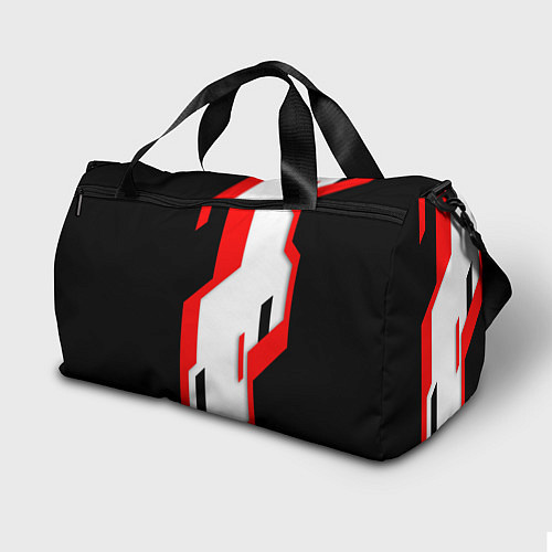 Спортивная сумка Mitsubishi red uniform / 3D-принт – фото 2