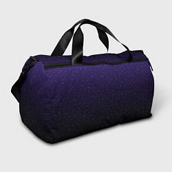 Спортивная сумка Градиент ночной фиолетово-чёрный