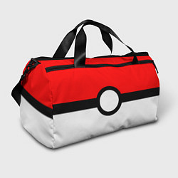 Сумки спортивные Pokeball texture, цвет: 3D-принт