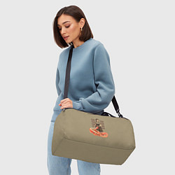 Сумки спортивные Мастер и маргарита Аннушка, цвет: 3D-принт — фото 2