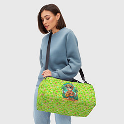 Сумки спортивные Песик играет на гитаре жарким летом, цвет: 3D-принт — фото 2