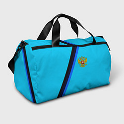 Сумки спортивные Россия спортивная геометрия, цвет: 3D-принт