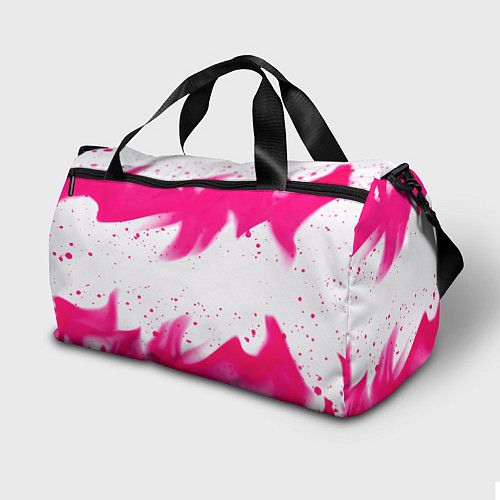 Спортивная сумка Tekken neon flame / 3D-принт – фото 2