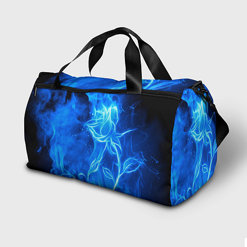 Спортивная сумка God of war neon flower / 3D-принт – фото 2