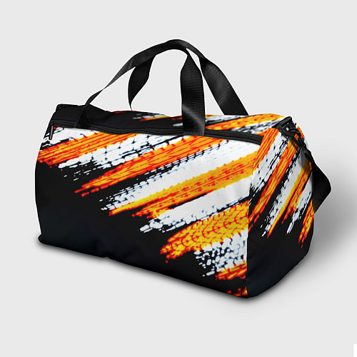 Спортивная сумка RUST краски текстура абстрактная / 3D-принт – фото 2