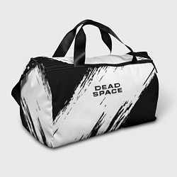 Спортивная сумка Dead space чёрные краски