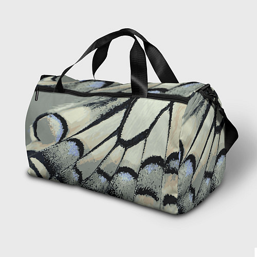 Спортивная сумка Абстракция - крыло бабочки / 3D-принт – фото 2