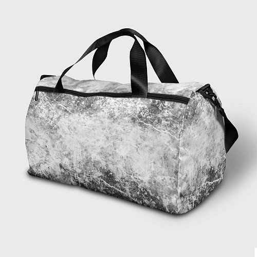 Спортивная сумка Абстракция - серый ветер / 3D-принт – фото 2