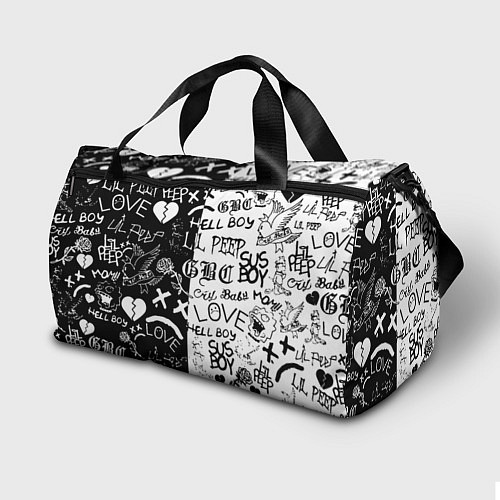 Спортивная сумка Lii Peep pattern rap / 3D-принт – фото 2
