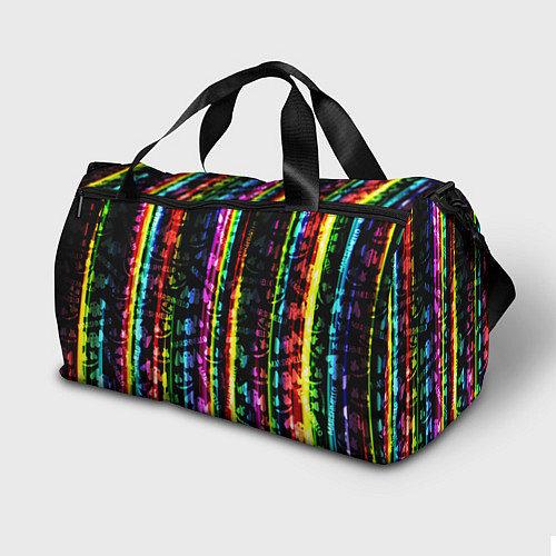 Спортивная сумка Marshmello градиент / 3D-принт – фото 2