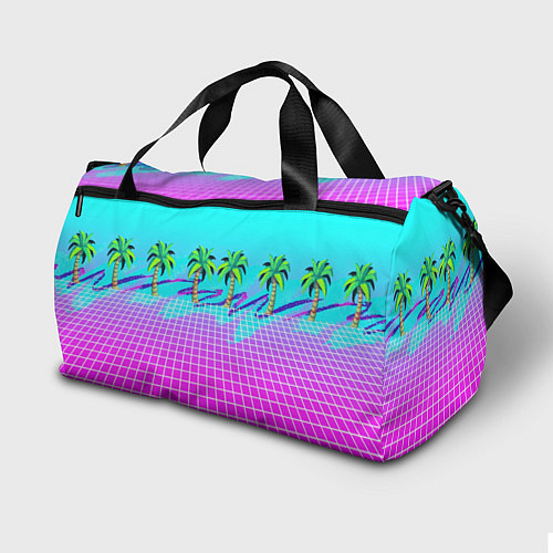 Спортивная сумка Vice city tropic collection / 3D-принт – фото 2